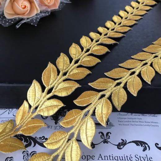 Amazon.co.jp: 衣装モチーフ ゴールド ブレード リーフ模様 衣装